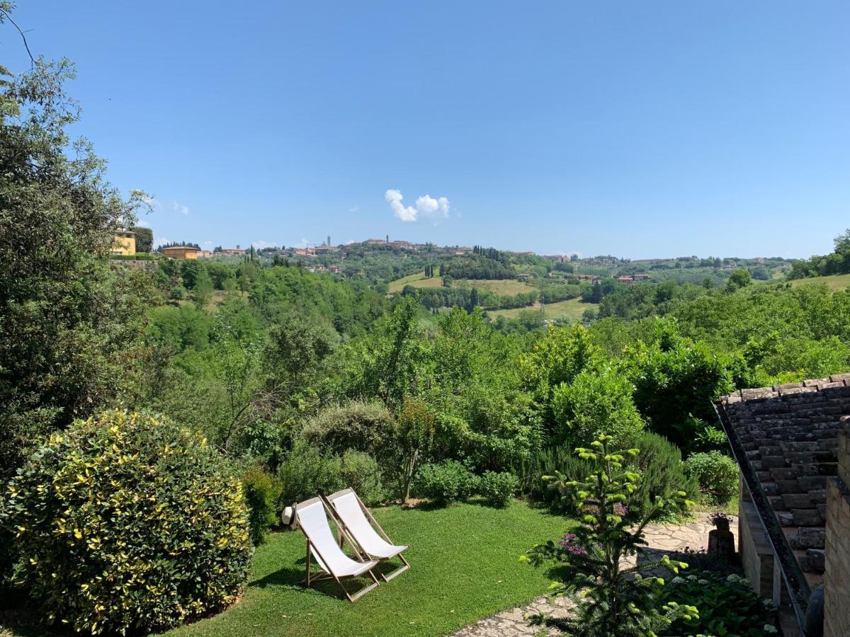 Villa Caprera Siena Bagian luar foto