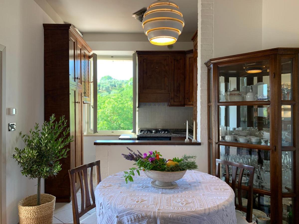 Villa Caprera Siena Bagian luar foto