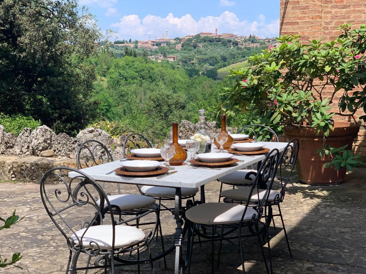 Villa Caprera Siena Bagian luar foto